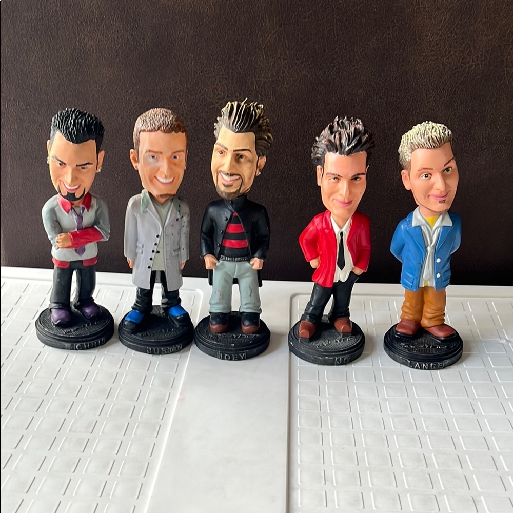 *NSYNC Collectible Bobblehead Set